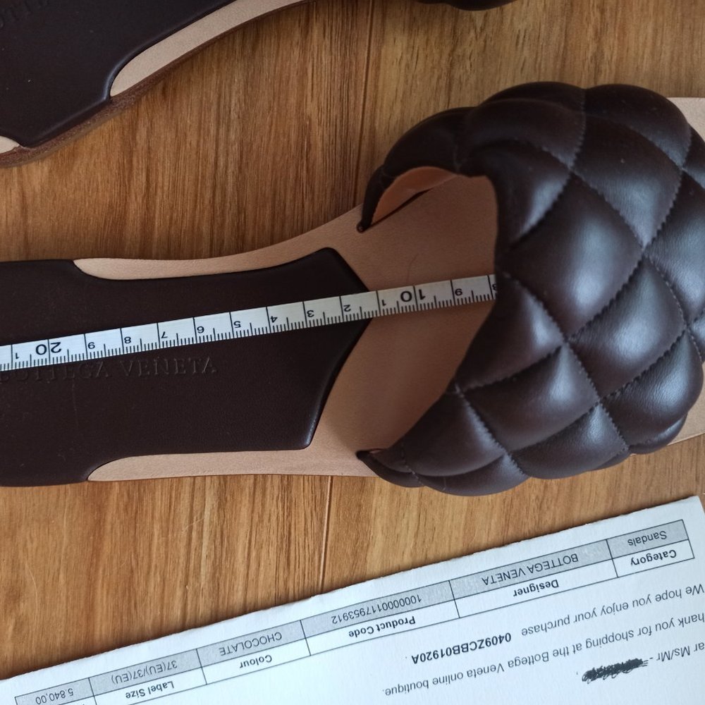 Bottega Veneta padded slides size 37 - Picture 4 of 5